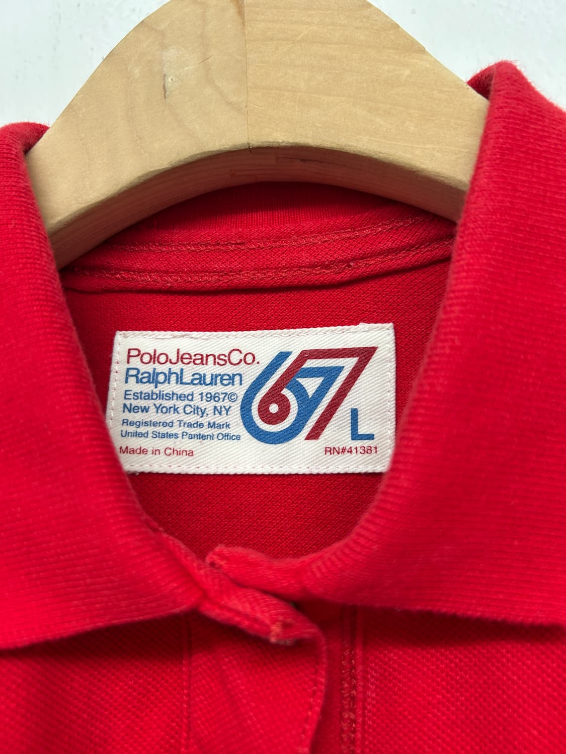Polo Jeans 레드 피케이 폴로 셔츠 상품이미지4