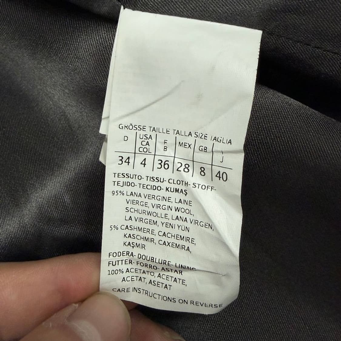 마렐라 울캐시미어 코트 v2075 상품이미지8