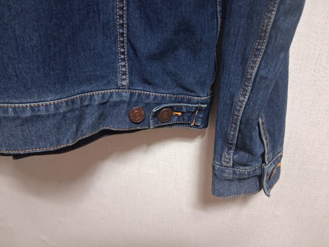일본판 에드윈 데님청쟈켓 다크블루워싱 져지데님 90 95  상품이미지7