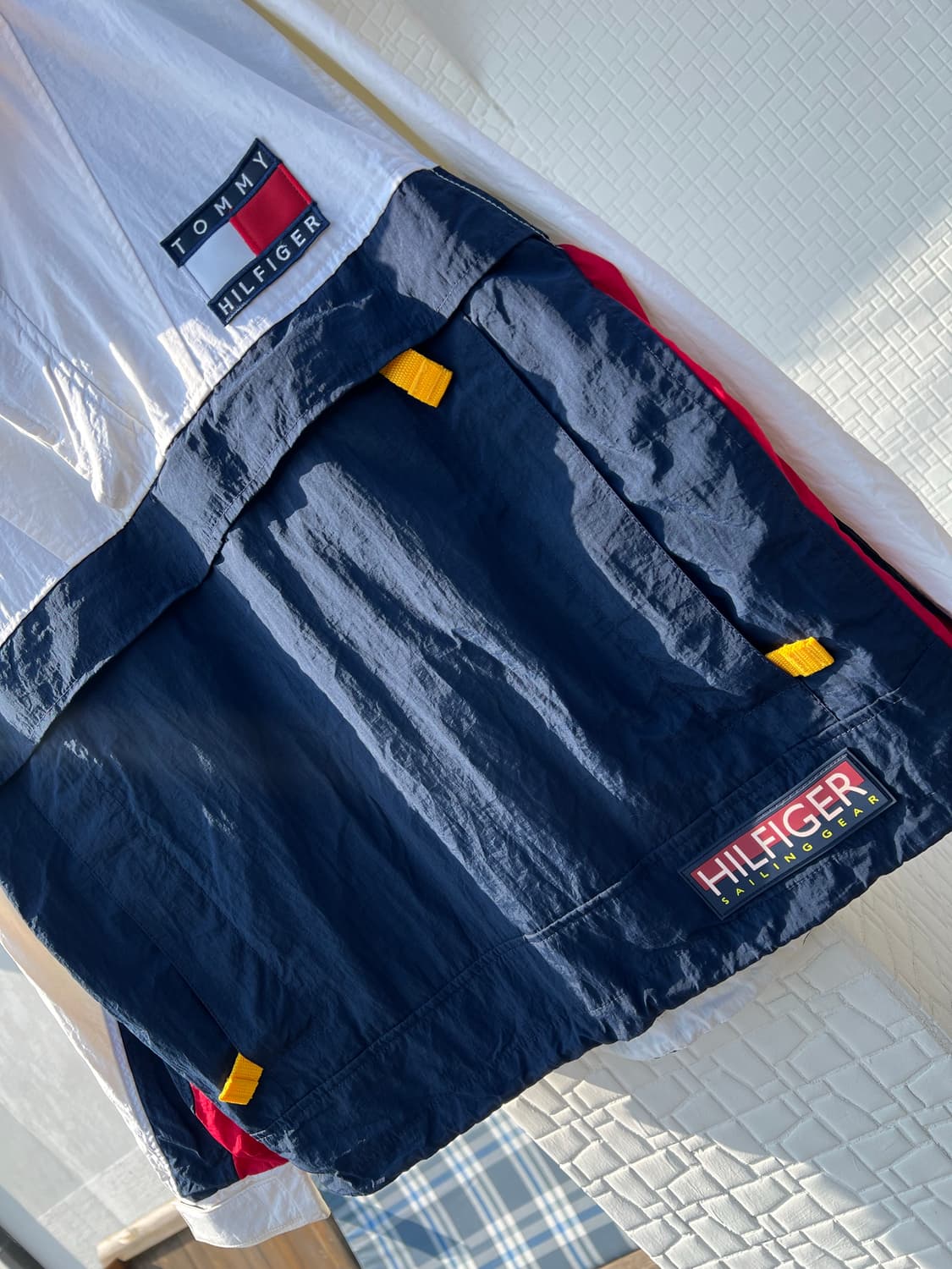90s 올드스쿨 타미힐피거 세일링기어 윈드자켓 상품이미지2