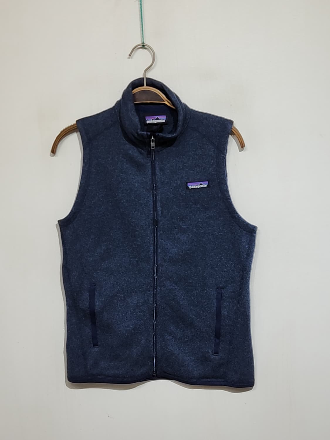 (S) 파타고니아 플리스 조끼 네이비 후리스 베스트 기모  상품이미지1