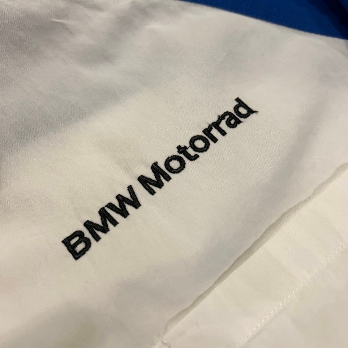 [L] BMW 비엠더블유 2014 나그랑 반팔 셔츠 블루 화이트 상품이미지4