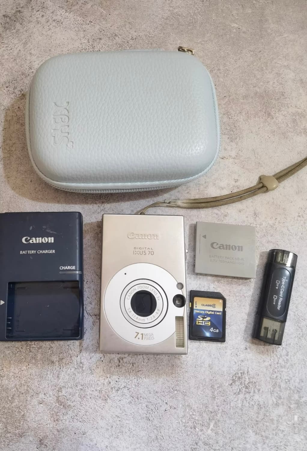 캐논 익서스 70 CANON IXUS 70 빈티지 디지털카메라 디카 상품이미지6