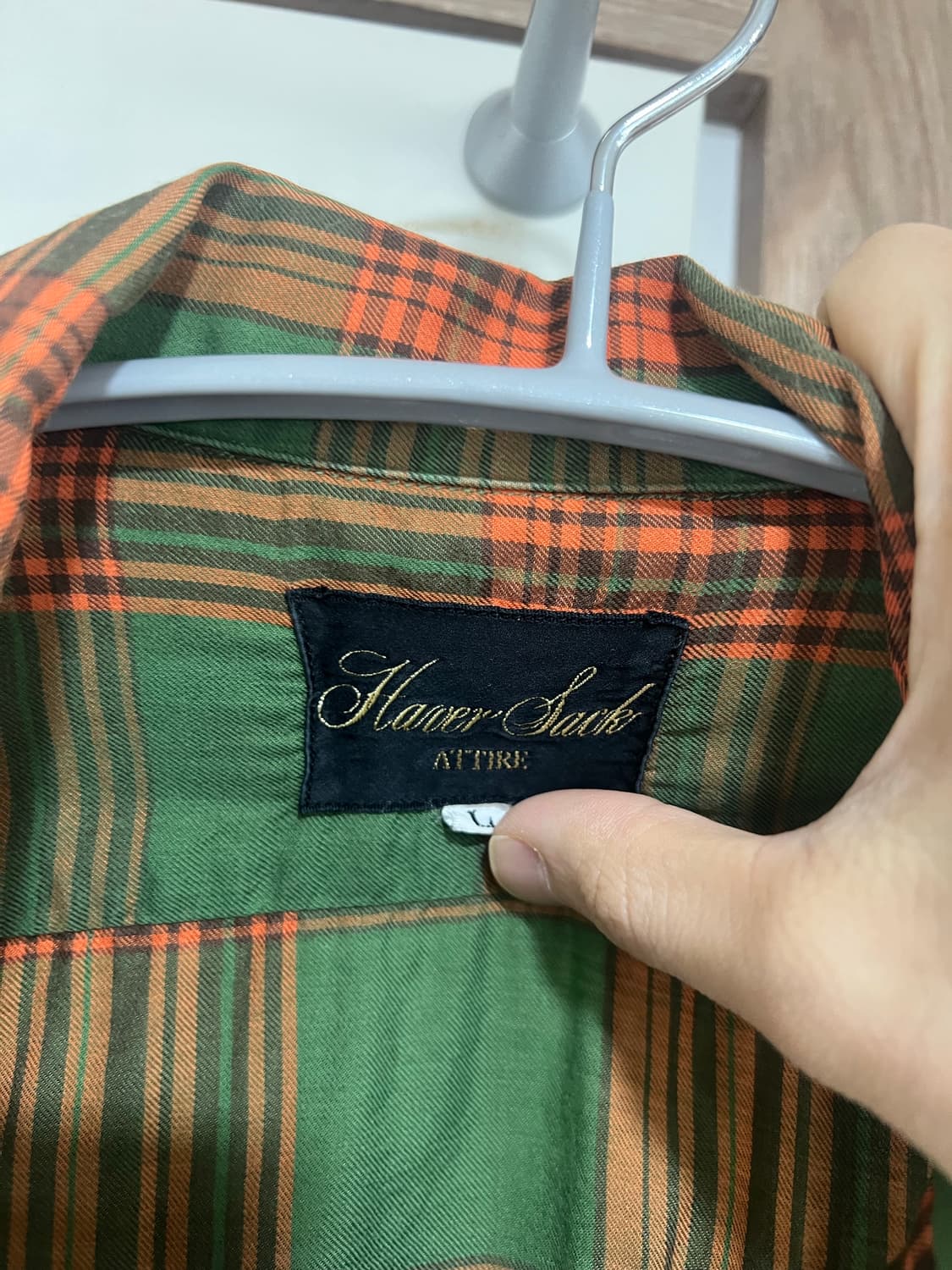 하버색어타이어 체크셔츠 상품이미지3