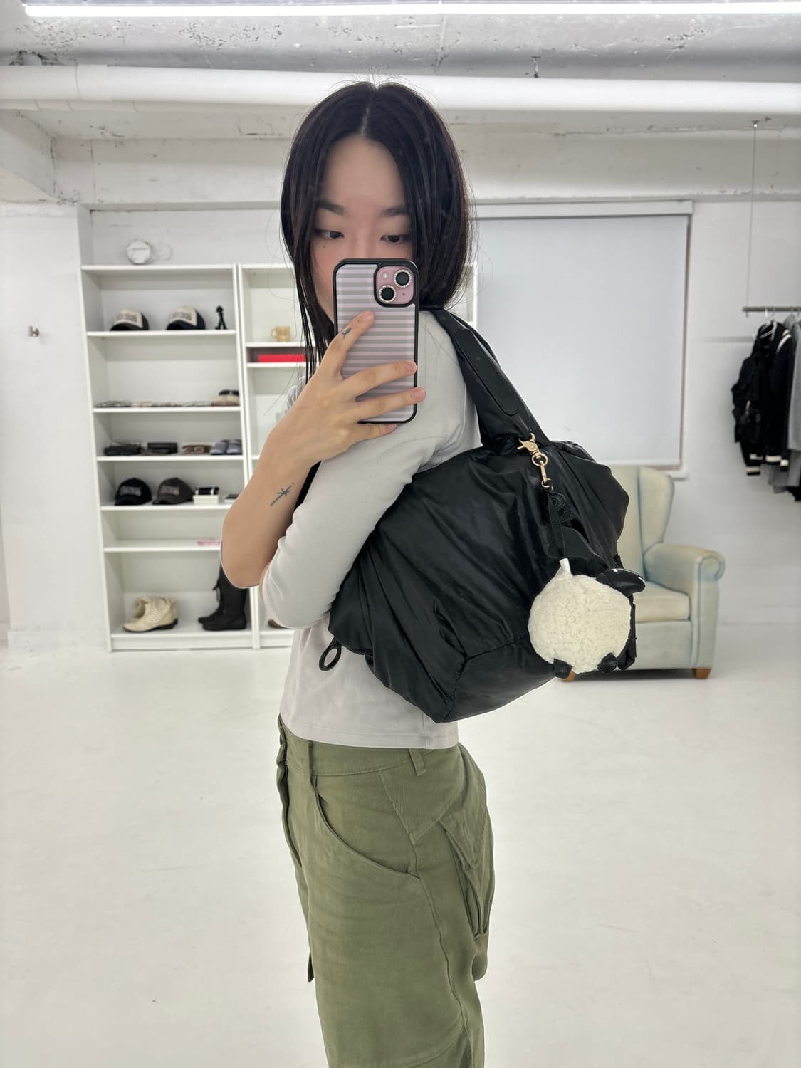 See by chloe 나일론 양 키링 백 상품이미지7