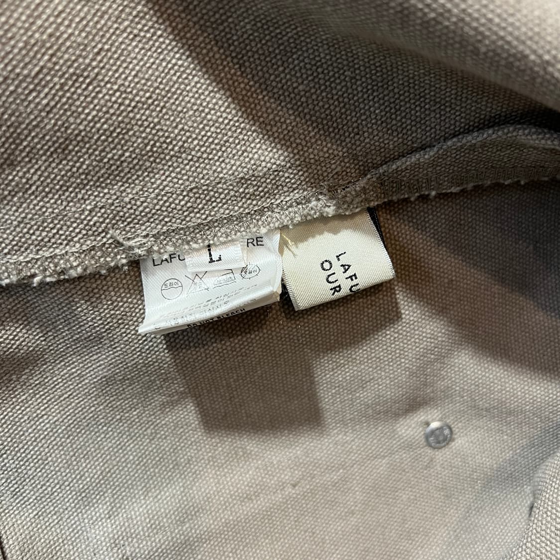 라퍼지스토어 코듀로이 카라 빅오버 워크자켓 상품이미지4