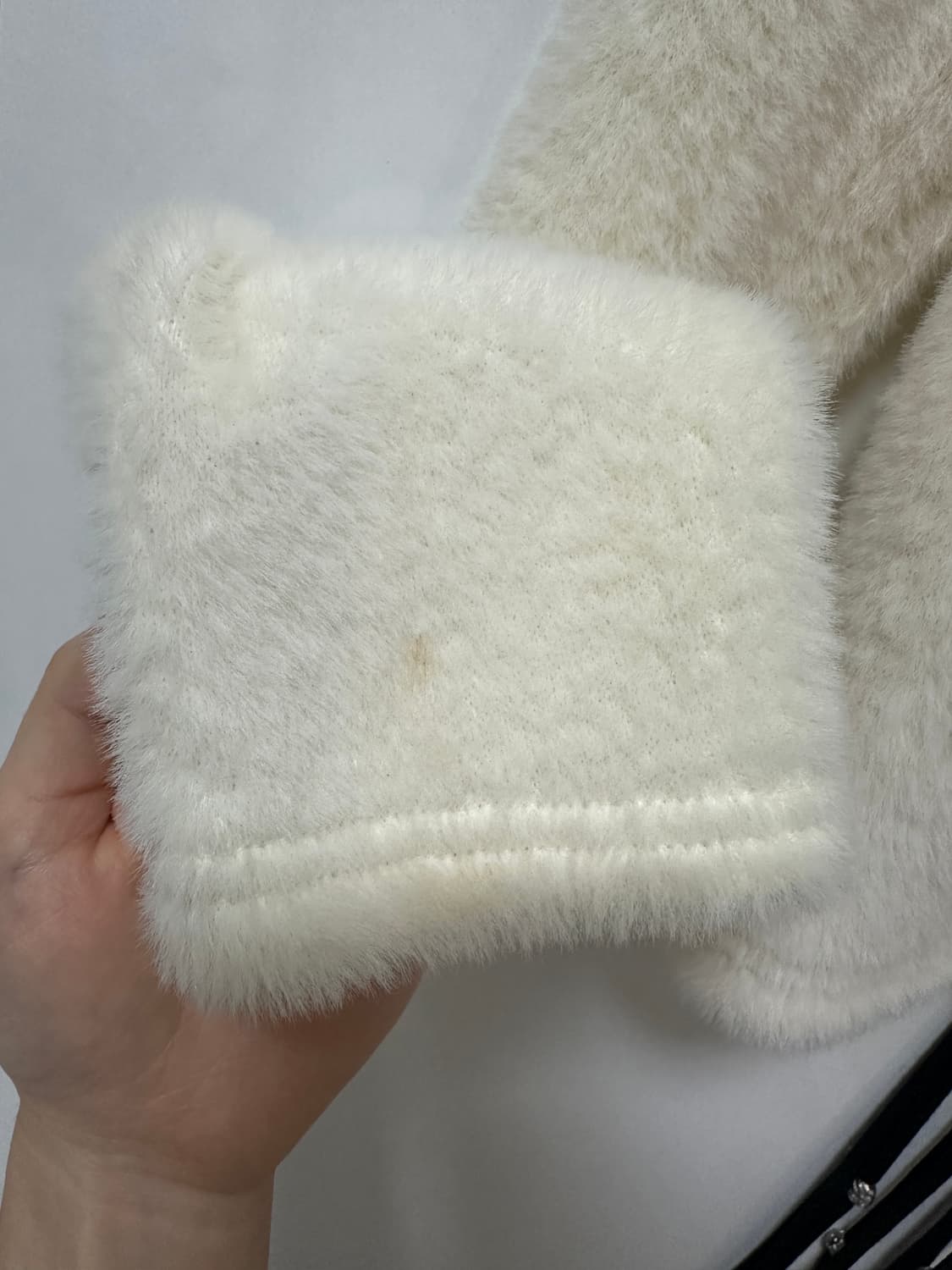 쿠션 퍼 가디건 상품이미지6