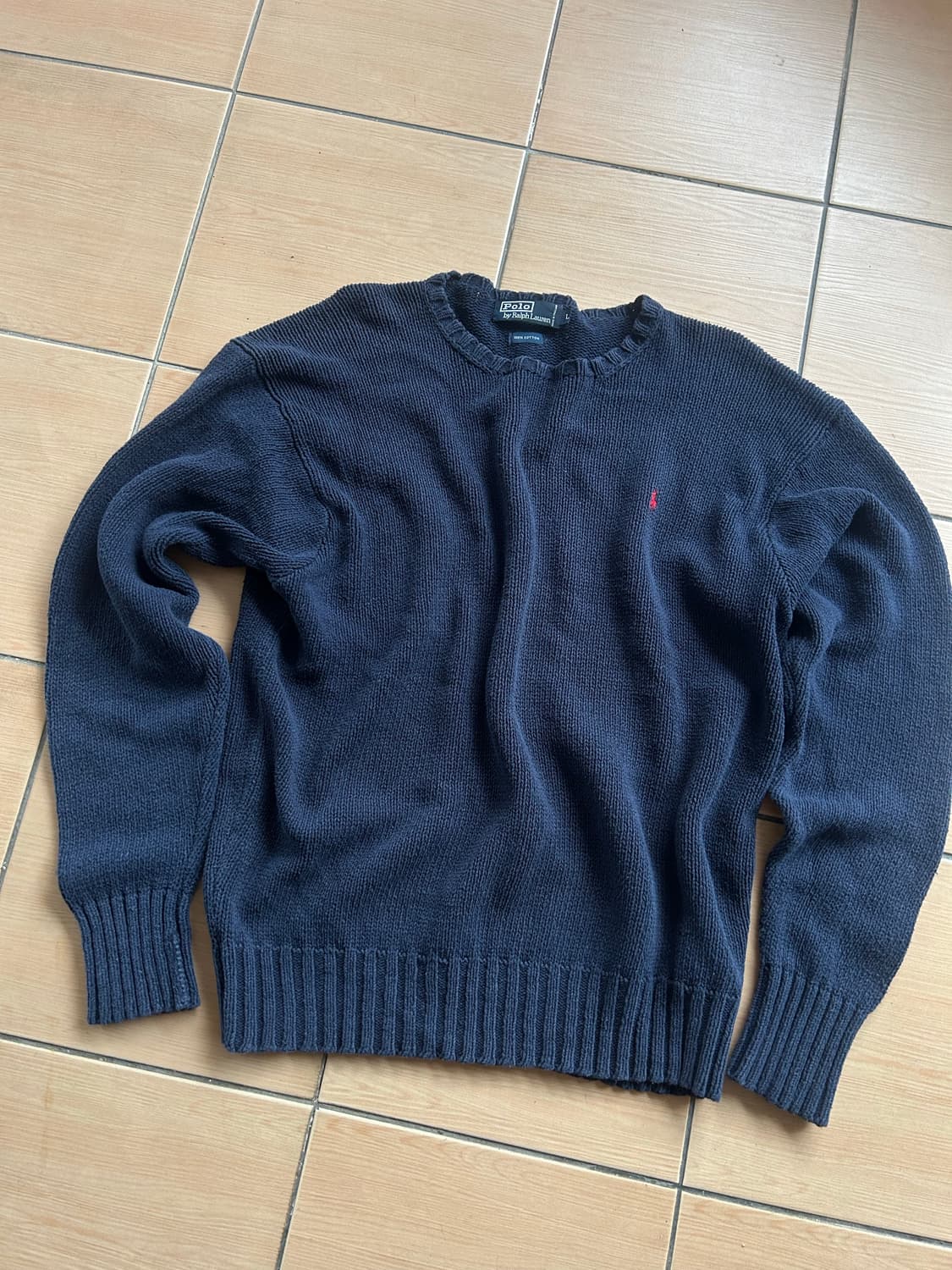 90‘s 폴로 랄프로렌 라운드넥니트 상품이미지1