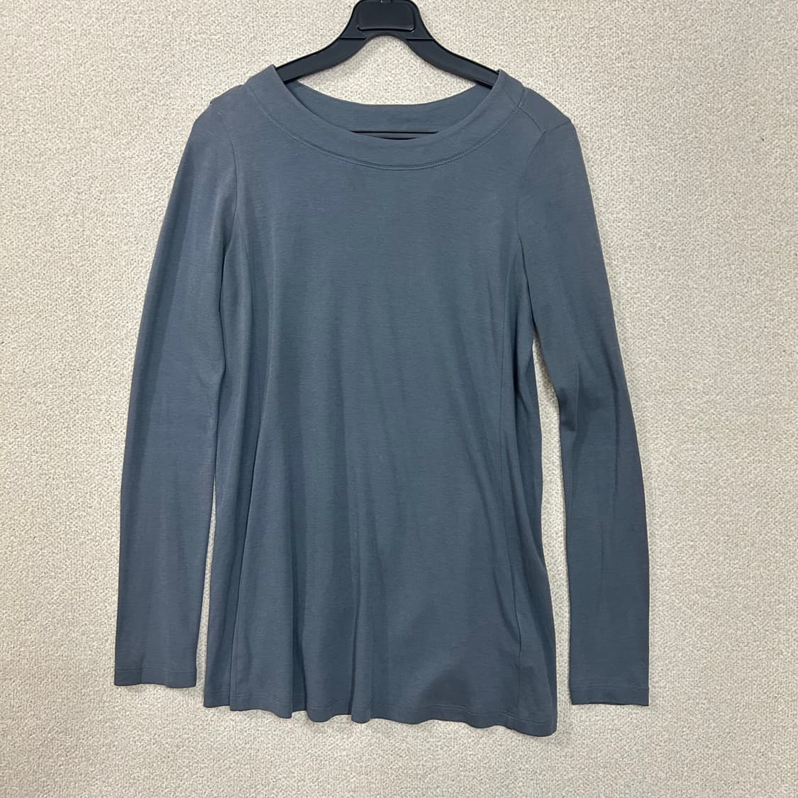  (S) MM6 메종 마르지엘라 차콜 백컷아웃 롱슬리브 탑 상품이미지4