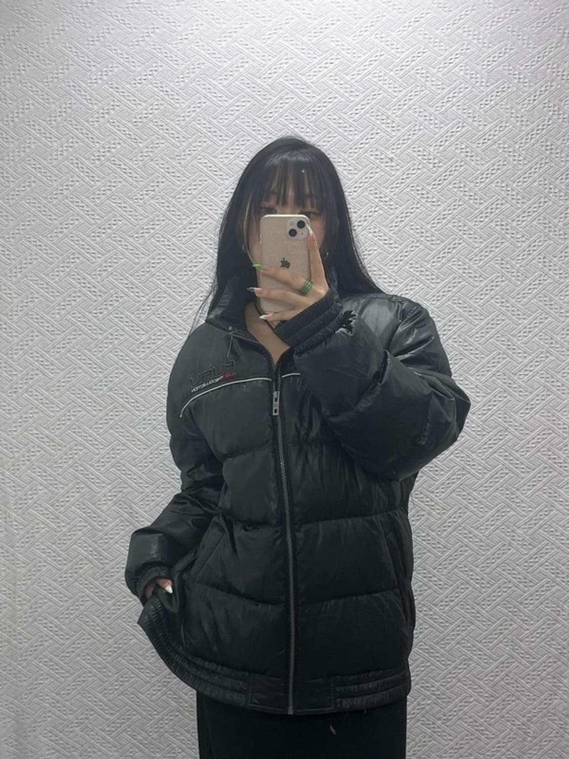 푸부 올드스쿨 레트로 빈티지 스트릿 오버핏 패딩 XXL C08897 상품이미지1