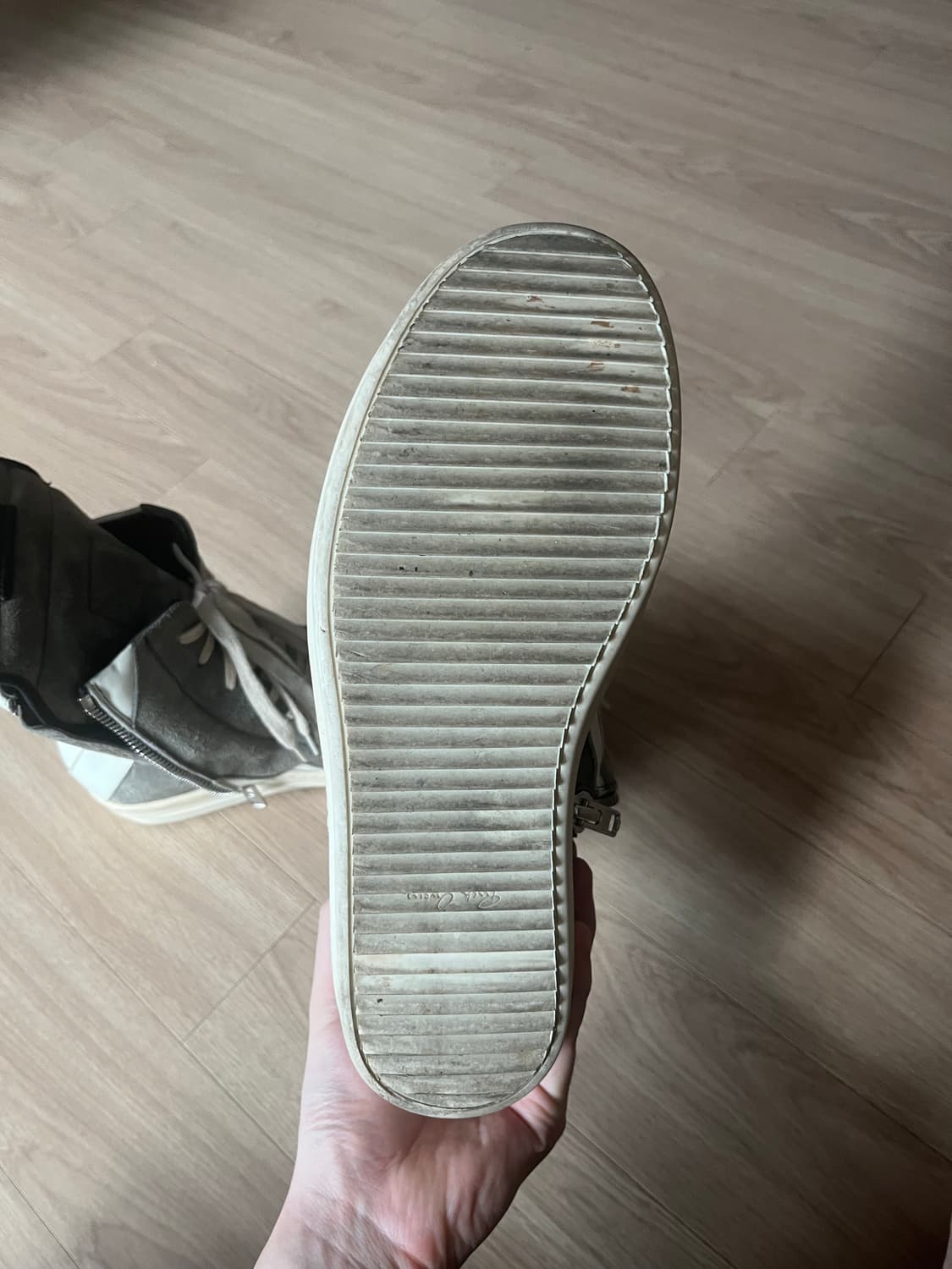 릭오웬스 지오바스켓 더스트 41.5 상품이미지8