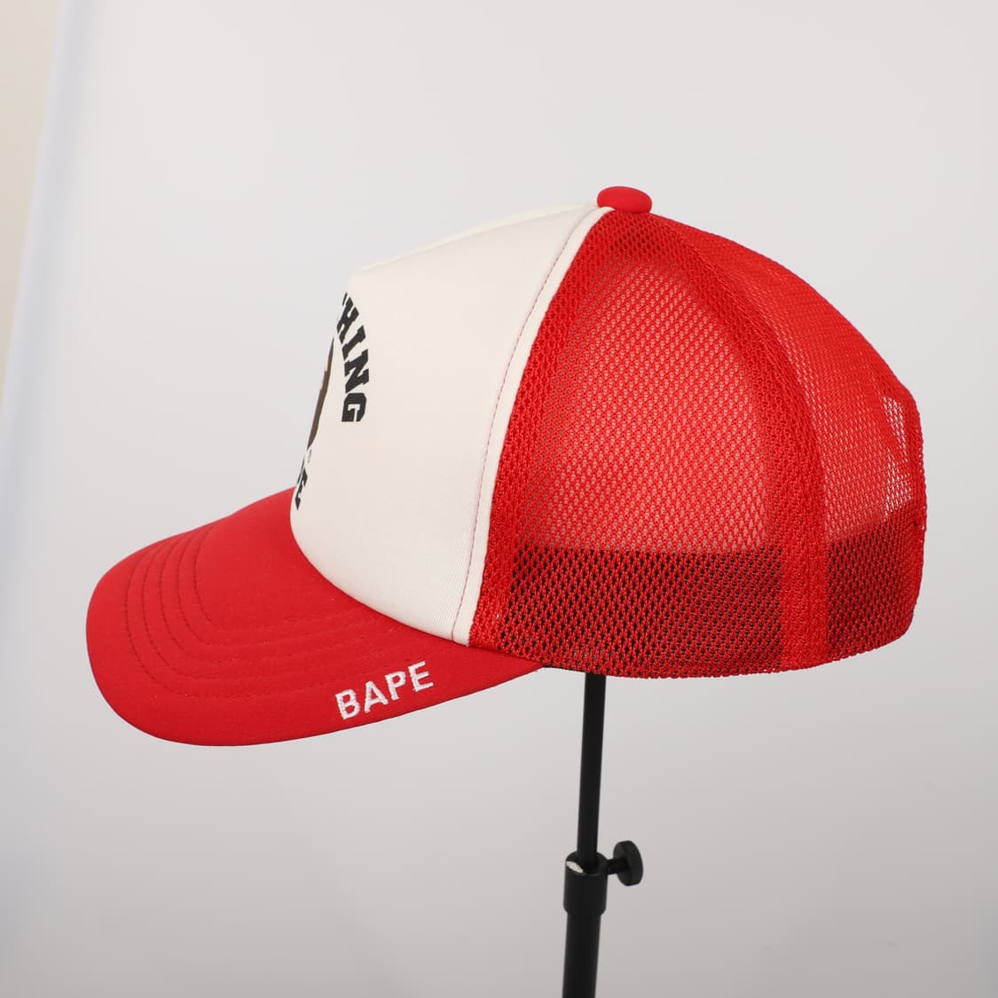 OS / BAPE  베이프 사루 로고 볼캡 블랙 상품이미지2