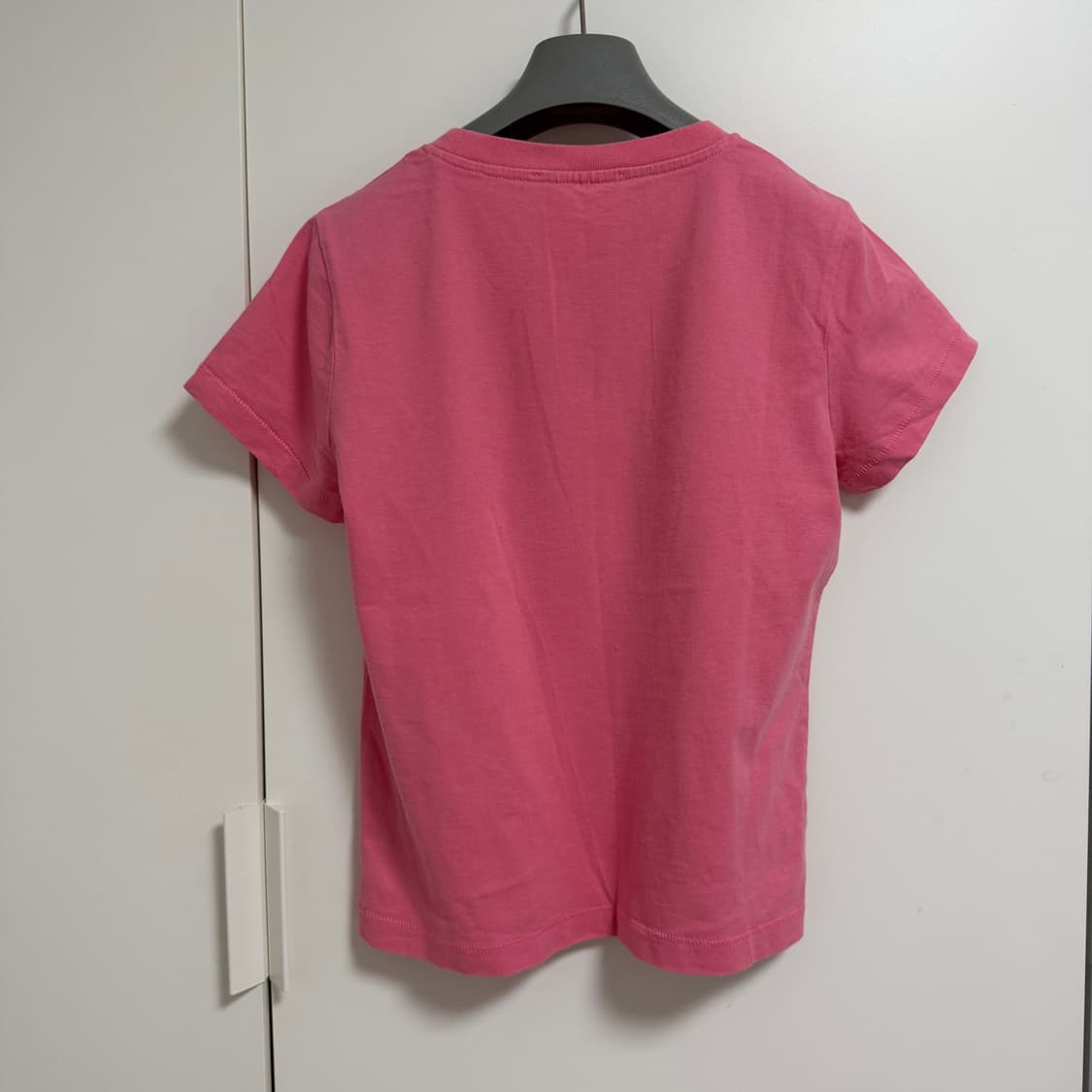 헬무트랭 핑크 반팔 티셔츠 상품이미지3