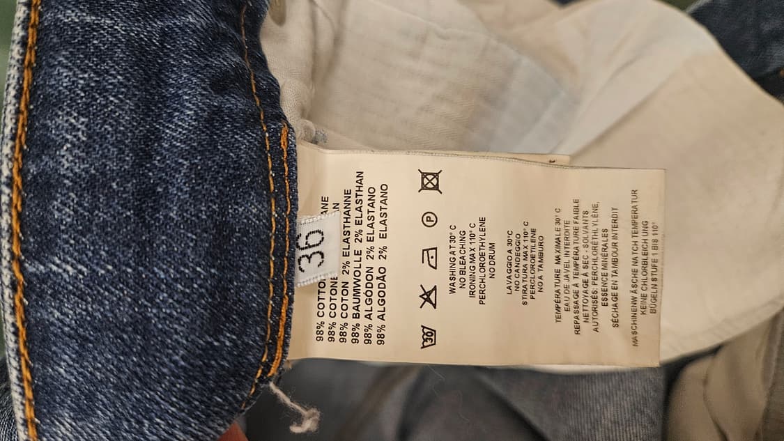 Aeronautica Militare 남성 청바지 36 상품이미지6