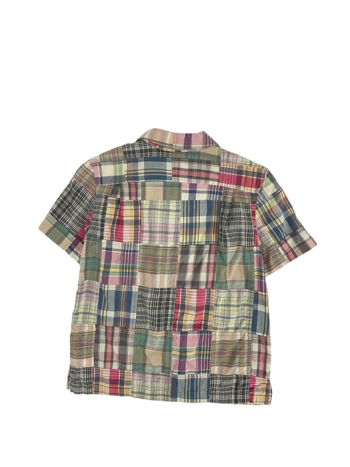 폴로 패치워크 반팔 셔츠 상품이미지2