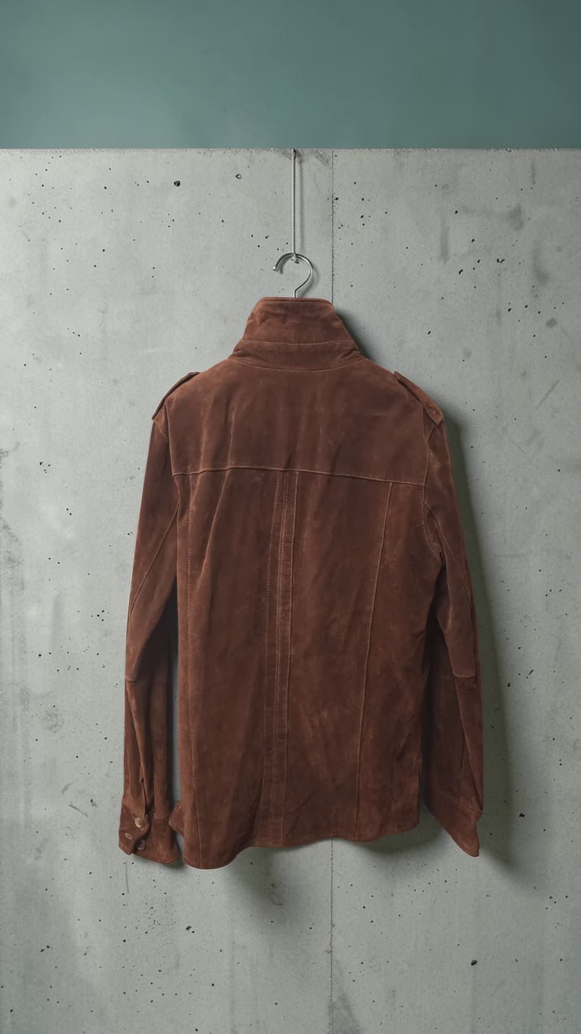 자라 맨(ZARA MAN) 데님 꾸뛰르 스웨이드 셔츠 자켓 상품이미지4