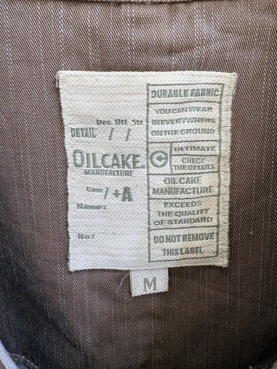 OILCAKE 셔츠자켓 상품이미지6