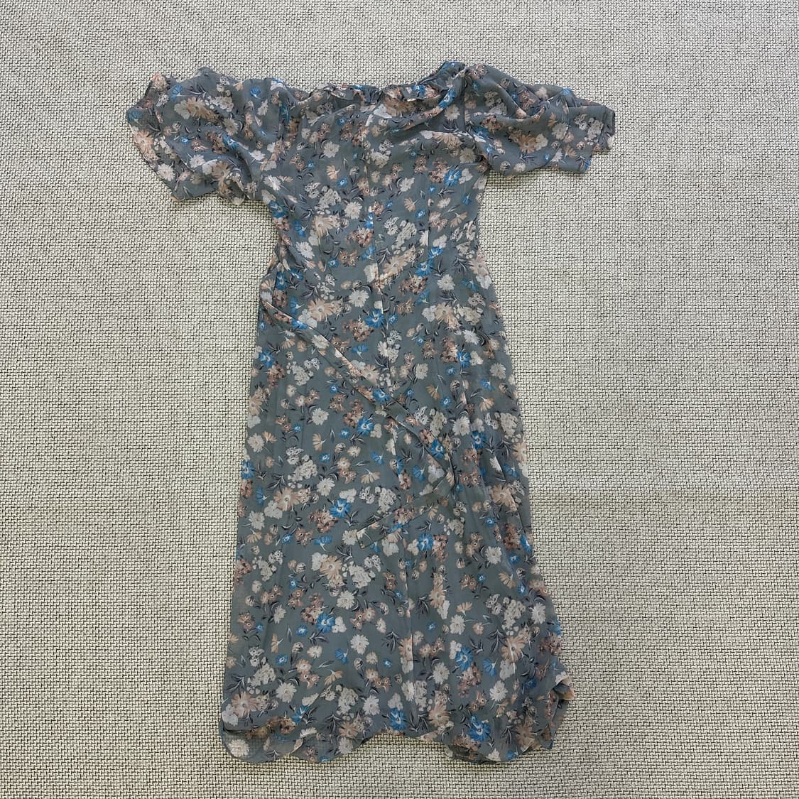 4 캘빈클라인 꽃 프릴 원피스 0415D 상품이미지4