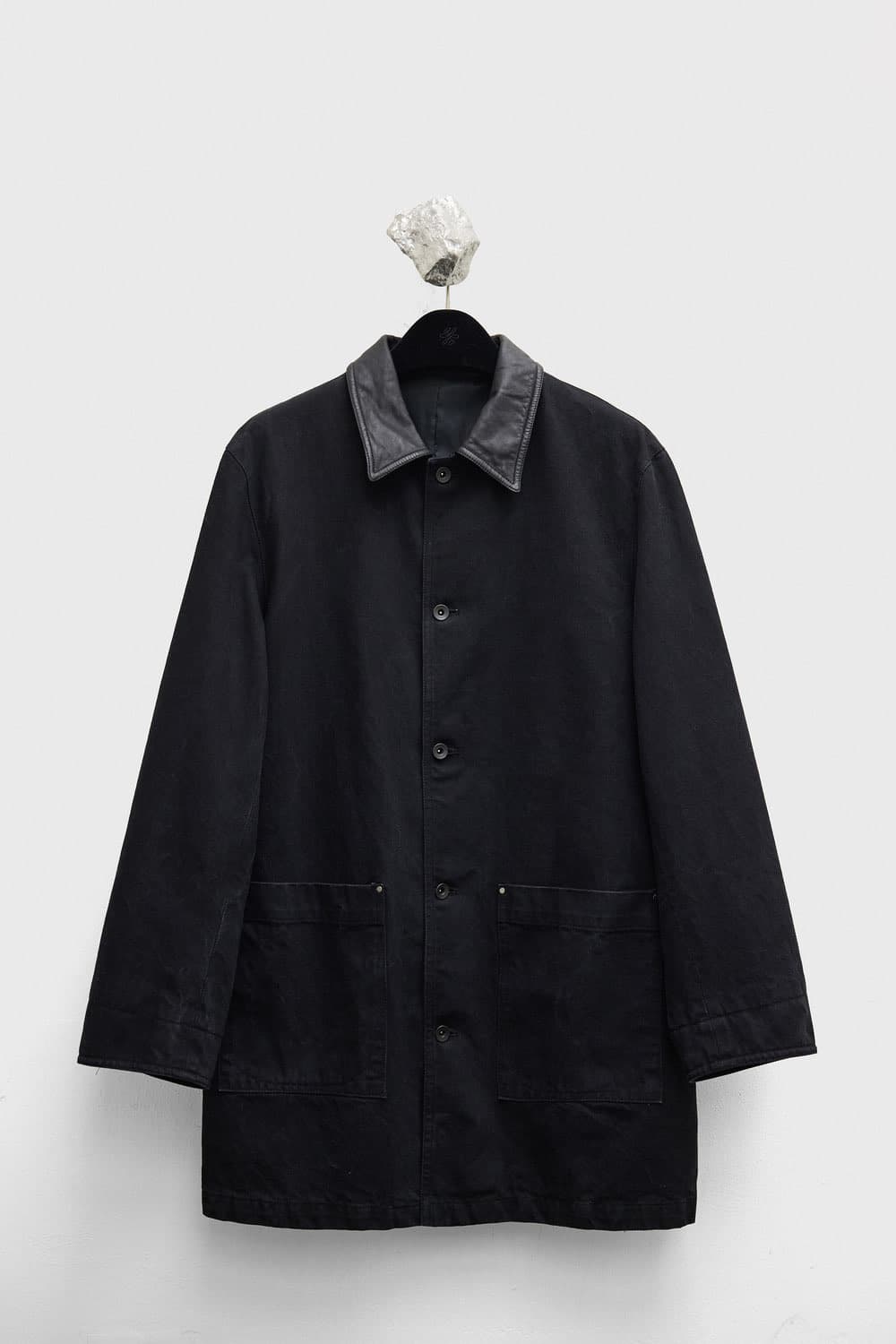 Youth 유스 레더 데님 하프 코트 L 상품이미지1