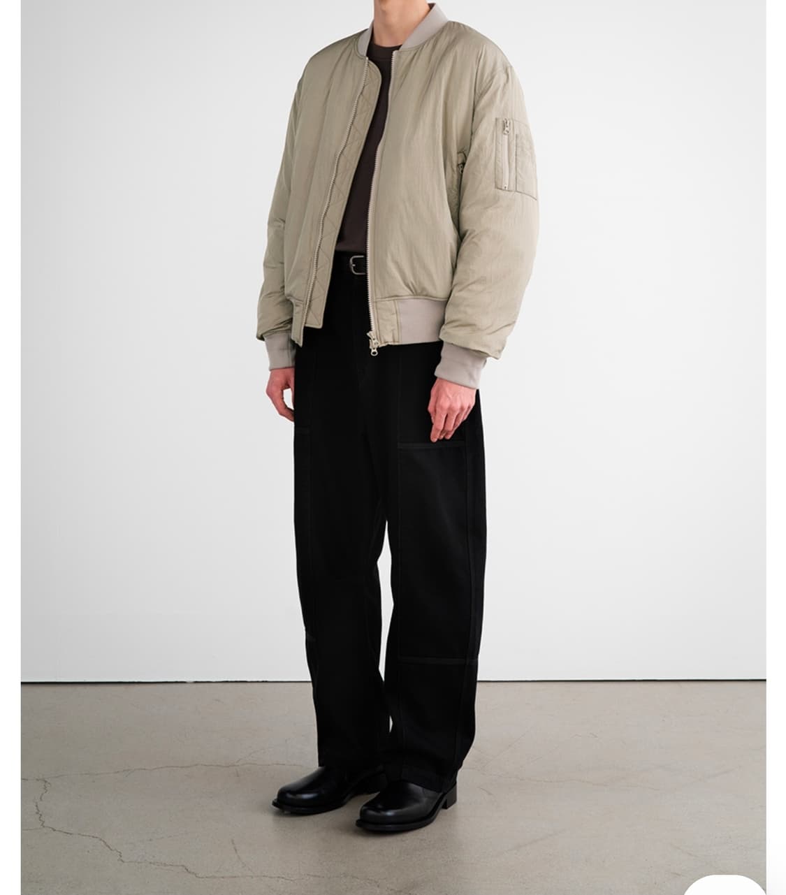 인사일런스 오버사이즈 ma-1  상품이미지1