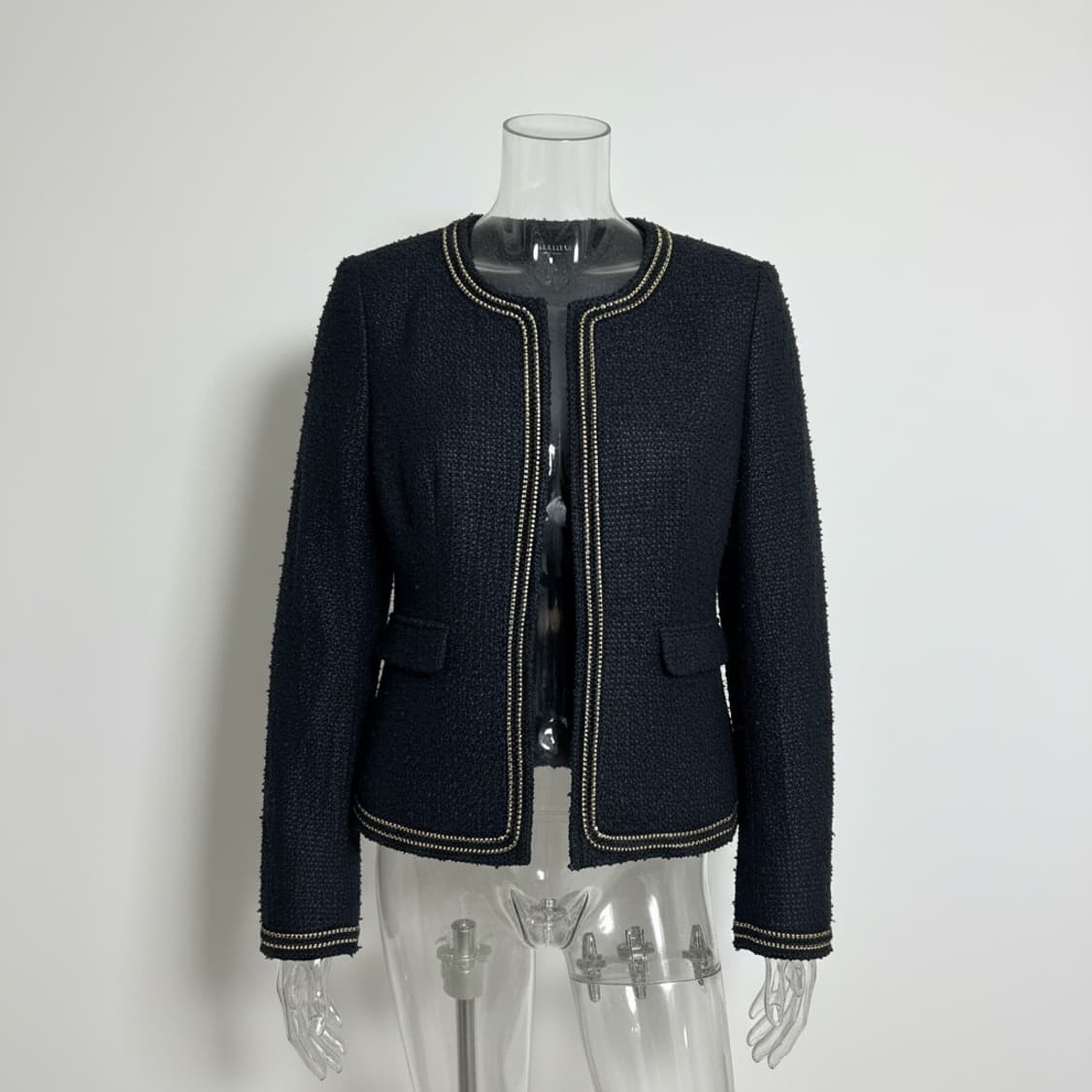 [L] Morgan de toi 우먼즈 네이비 자켓 상품이미지2