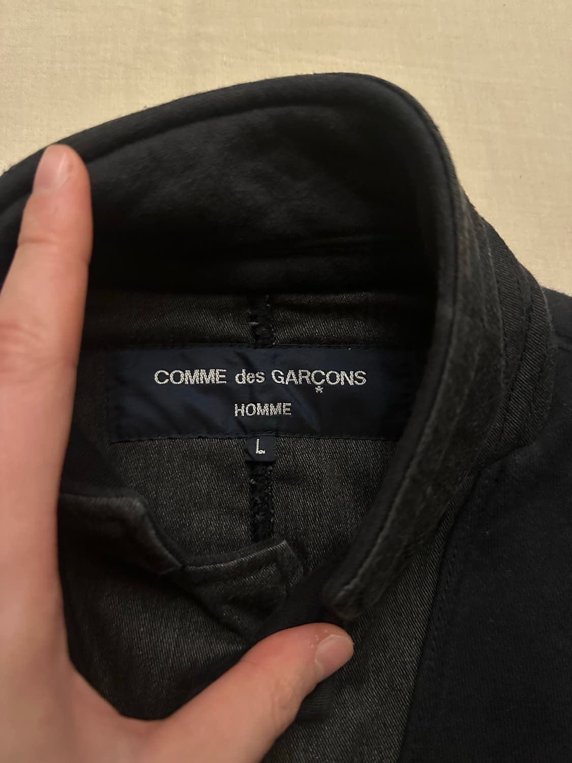 L) Comme des garcons Homme cotton blazer 상품이미지5