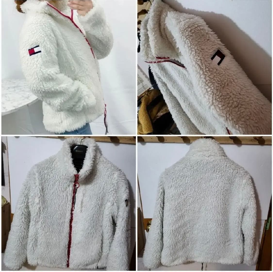 타미힐피거 고퀄리티 쉐르파 패딩 자켓 남녀공용 상품이미지5