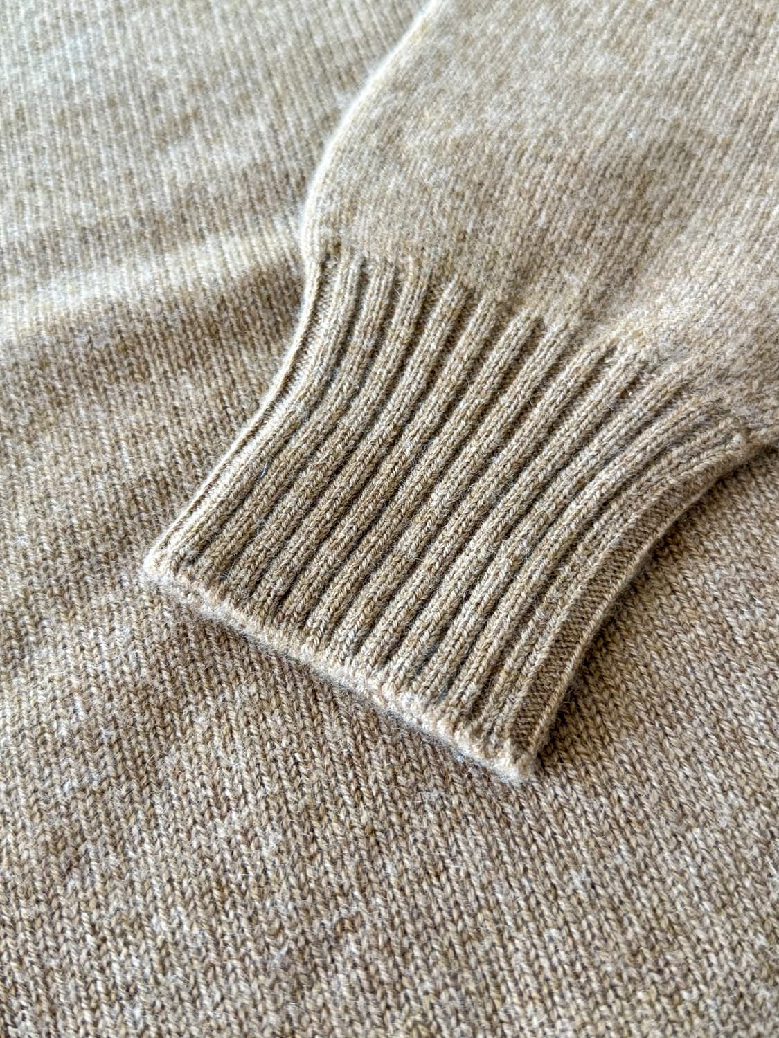 {메종키츠네} 캐시미어 스웨터 카멜 2000s 레어 피스 🦊 상품이미지6