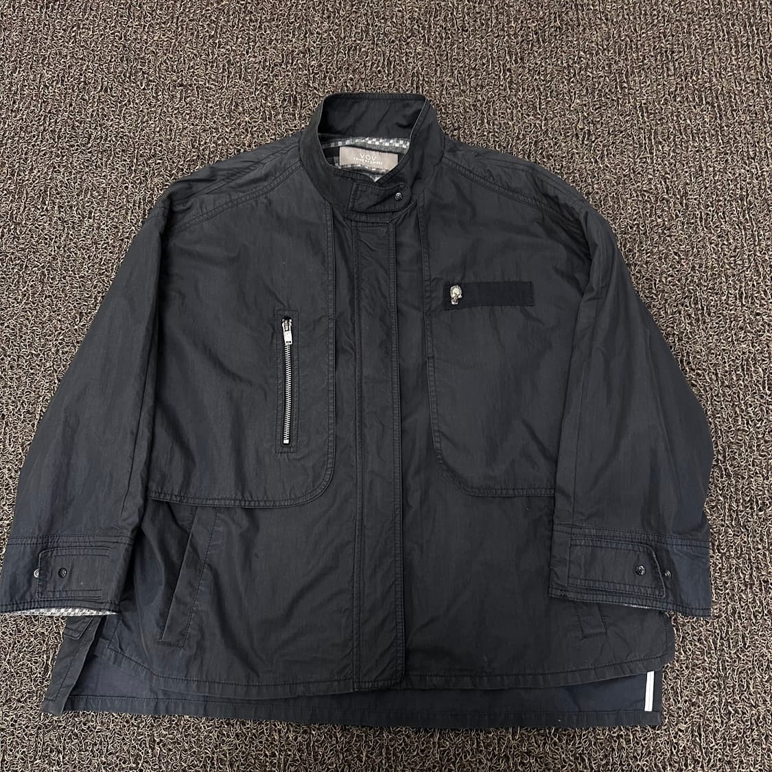 VOV 보브 여성 해골 자켓 블랙 상품이미지1