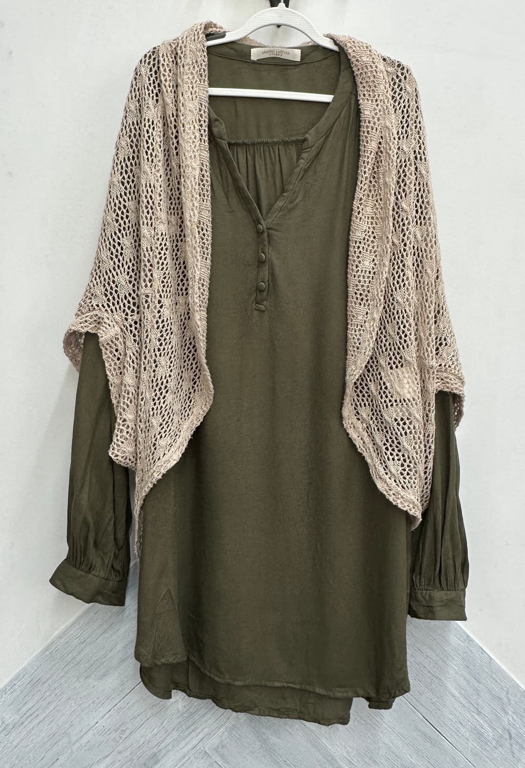 🪾하구미의 히피 코디세트🪾크로셰 가오리 핏 셔츠 그런지 에스닉 상품이미지3