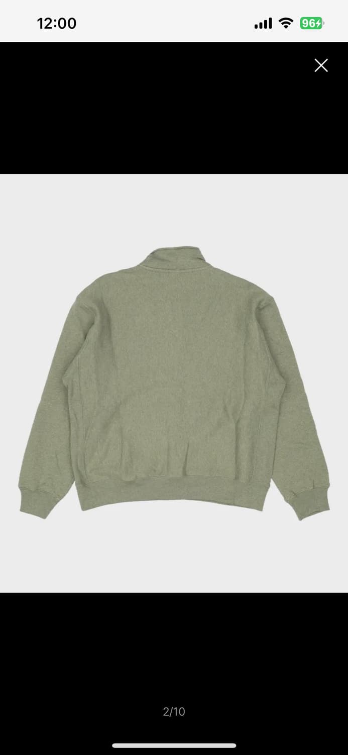 카키스 하프집업 상품이미지2