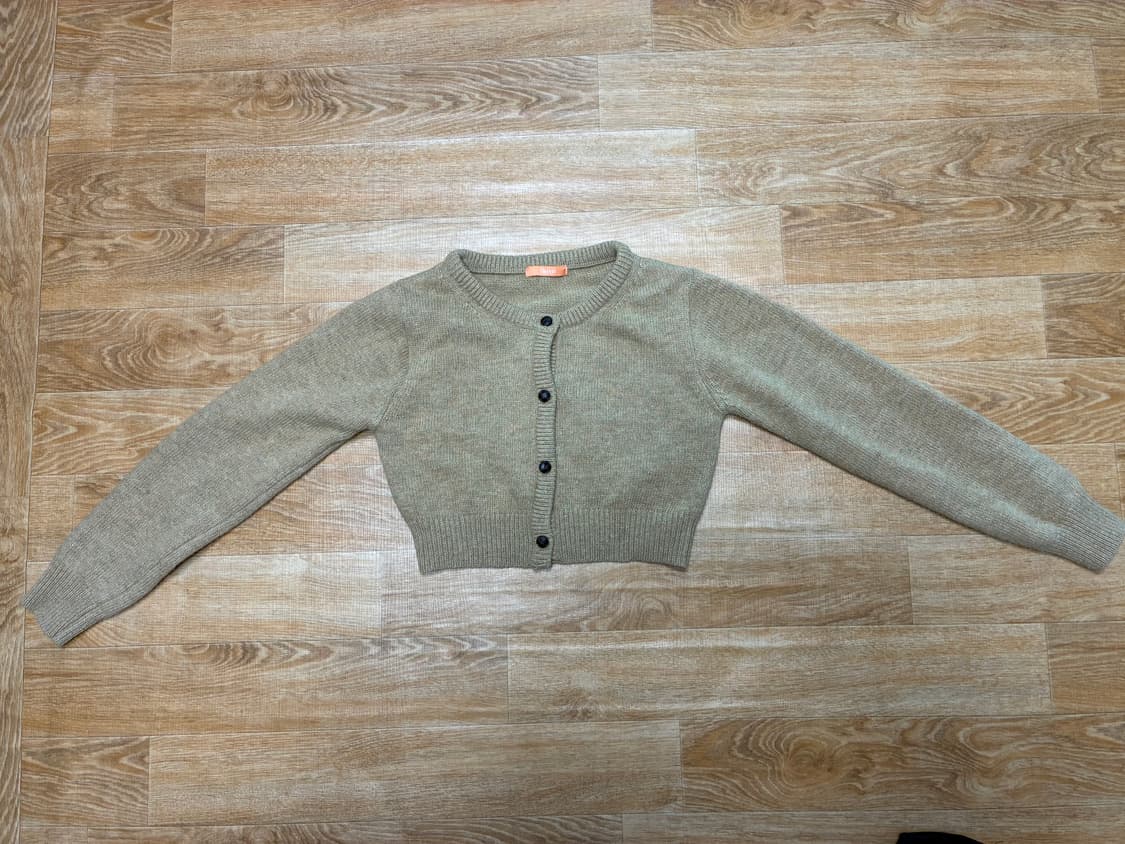 시눈 크롭 가디건 상품이미지1