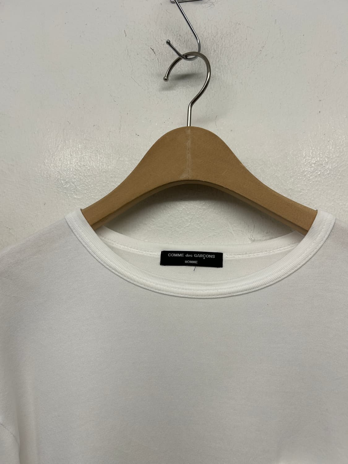 꼼데가르송 화이트 포켓 롱 슬리브 상품이미지3