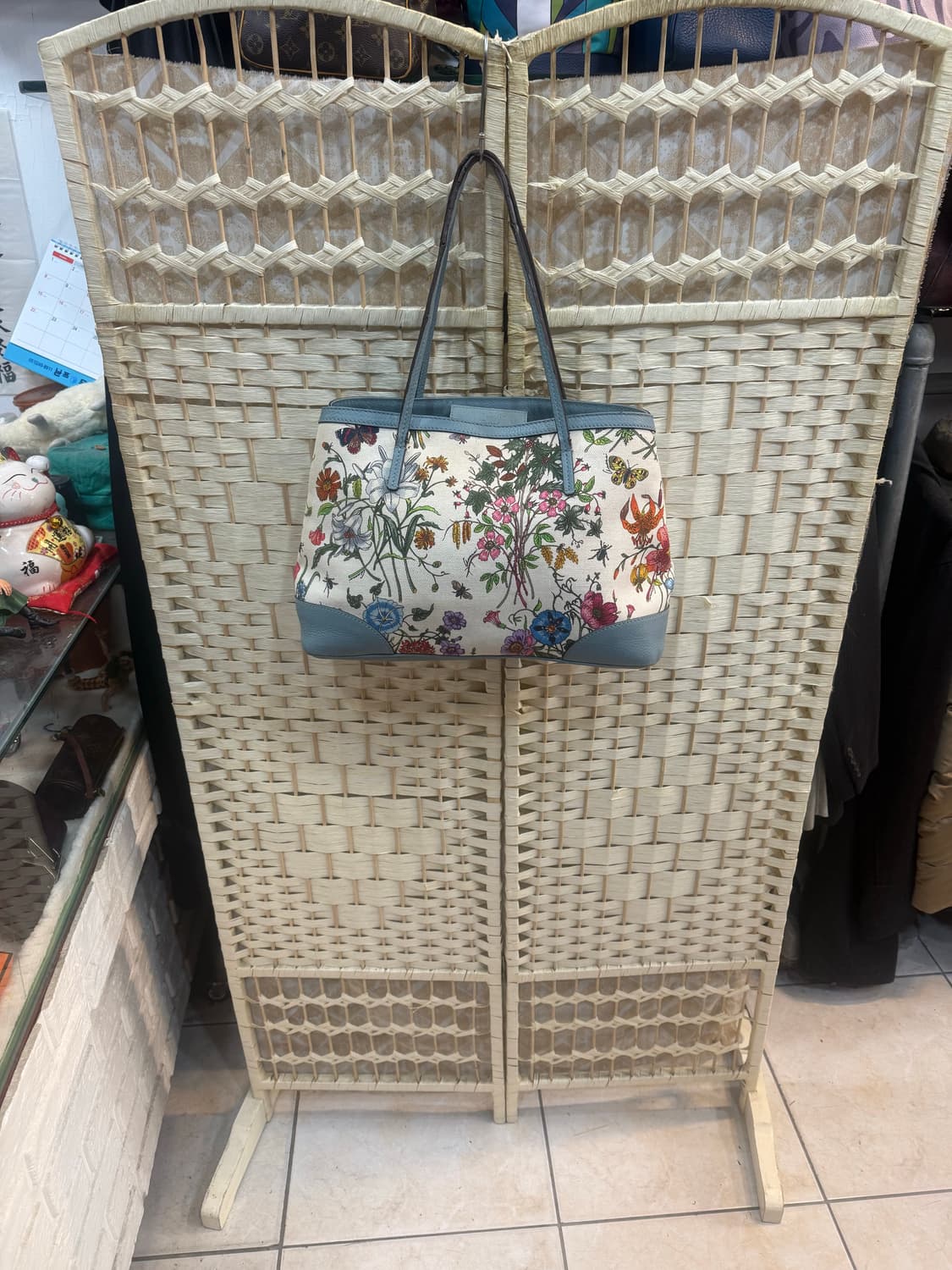 정품 구찌 일본 50주년 한정판 플로라 캔버스 숄더백 팝니다 상품이미지1