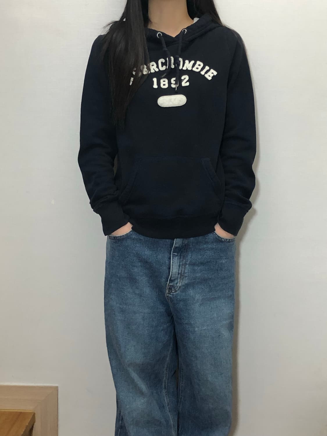 빈티지 아베크롬비 블랙 후디 상품이미지7