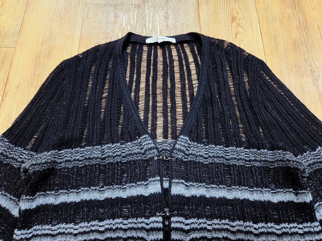 지스튜디오(g studio) 캐시울 뉴옴브레 가디건 55-66 상품이미지5