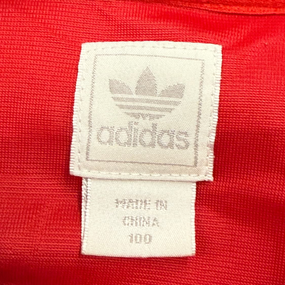 아디다스 레드 페루 져지 트랙탑 100 상품이미지5