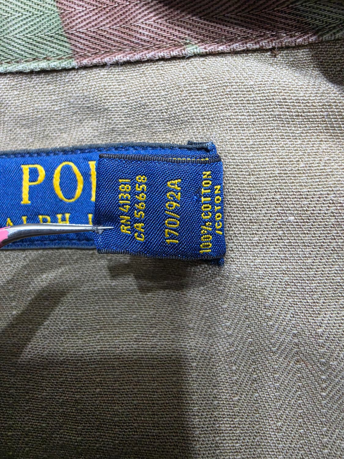 폴로 랄프로렌 카모플라쥬 밀리터리 자켓 S 상품이미지9