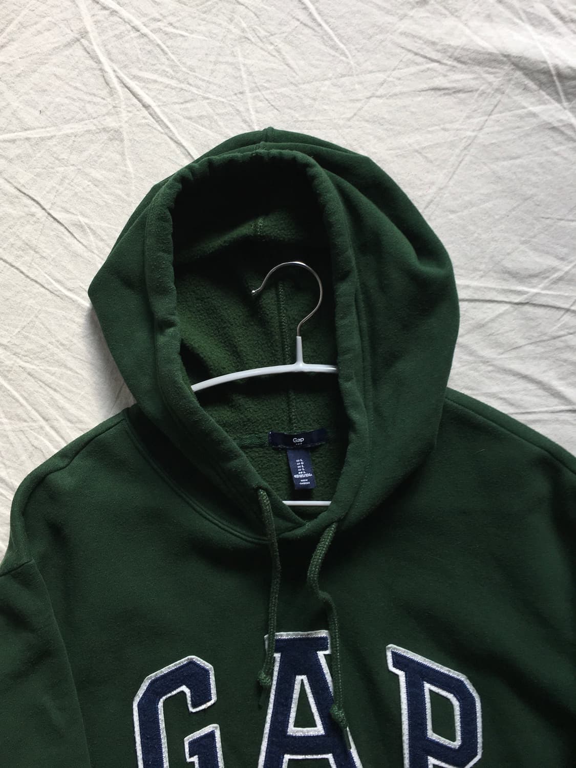 갭 자수패치 로고 후드티 상품이미지4