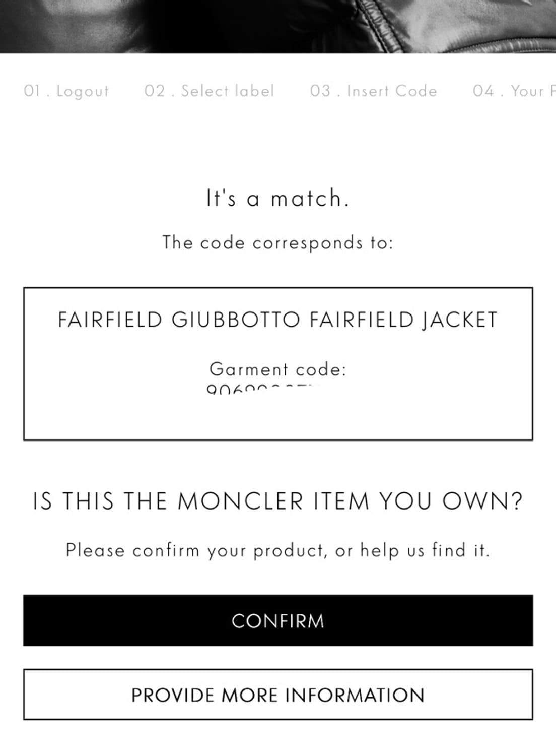 정품 1) 몽클레어 페어필드 코트 패딩 상품이미지5