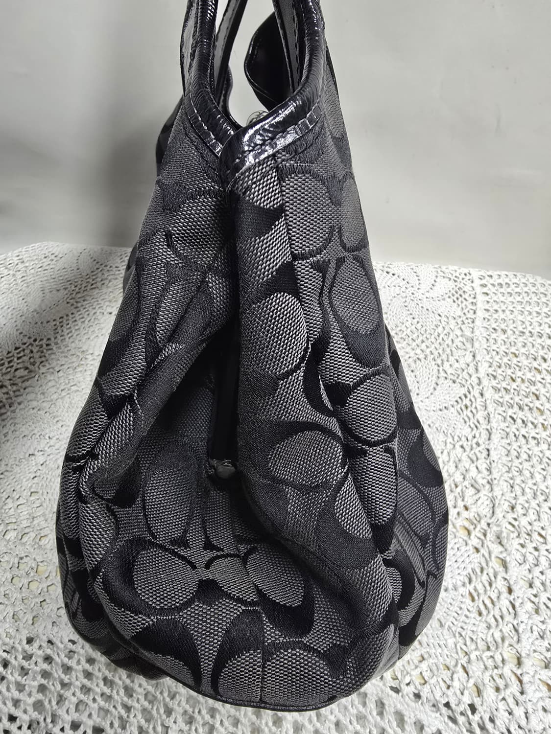 코치 자가드 숄도백 상품이미지4