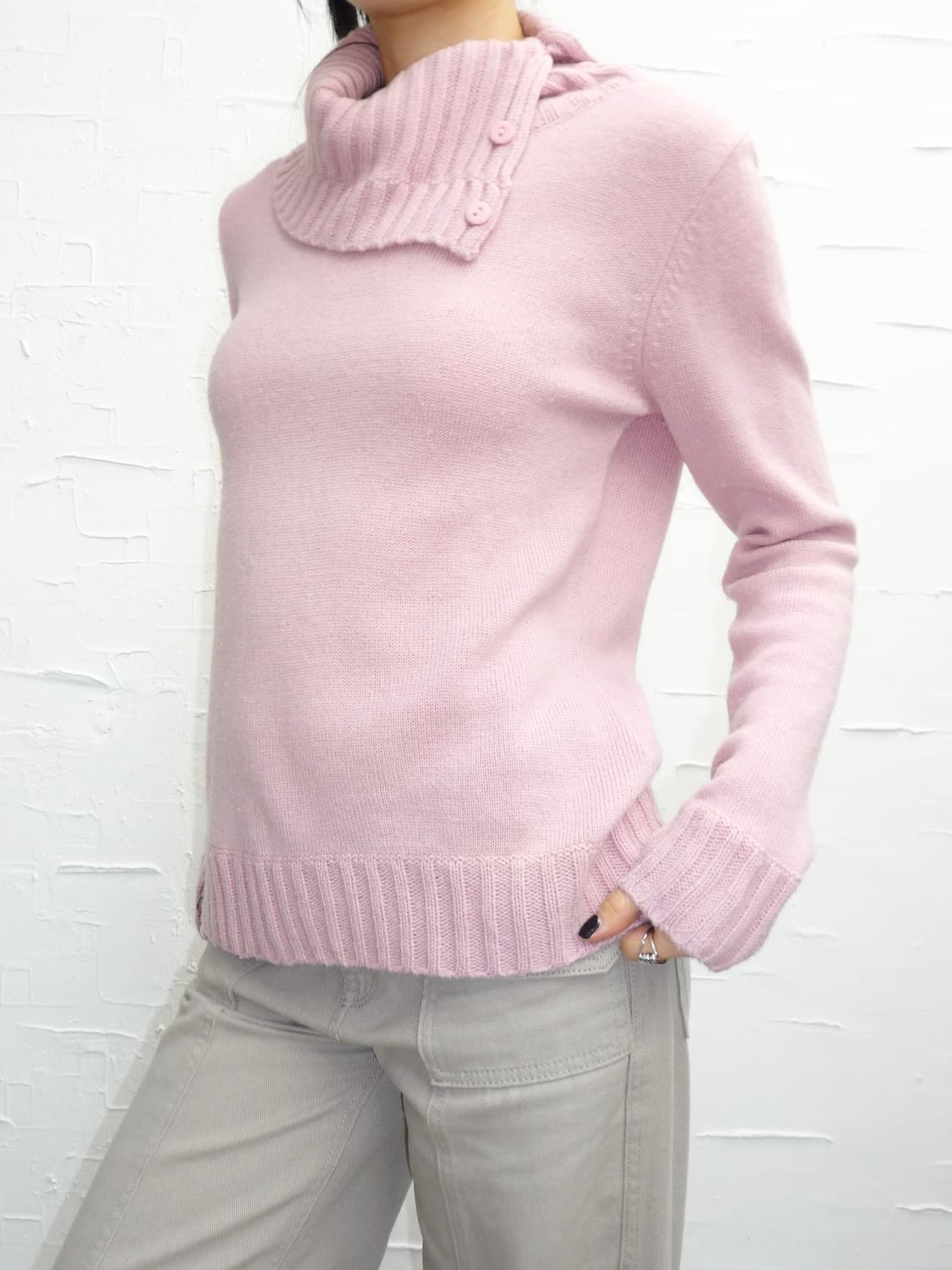 blush buttoned knit 상품이미지4