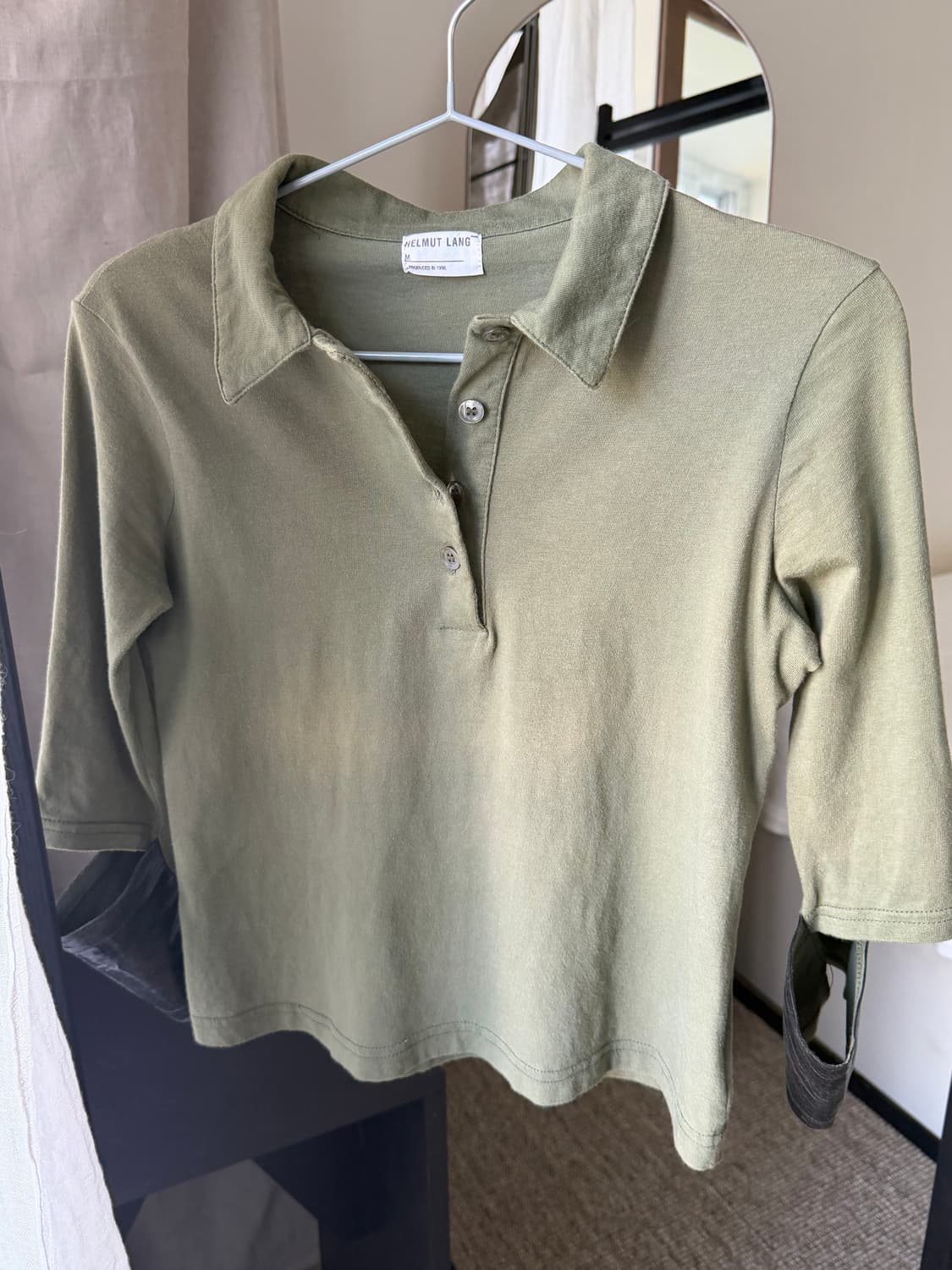 헬무트랭 96‘s coated cotton shirts 상품이미지2
