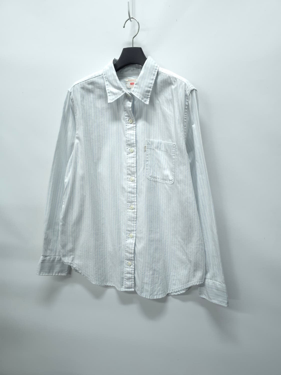 리바이스 화이트라벨 라이트블루 셔츠 ( 여성66~66반 ) 상품이미지2