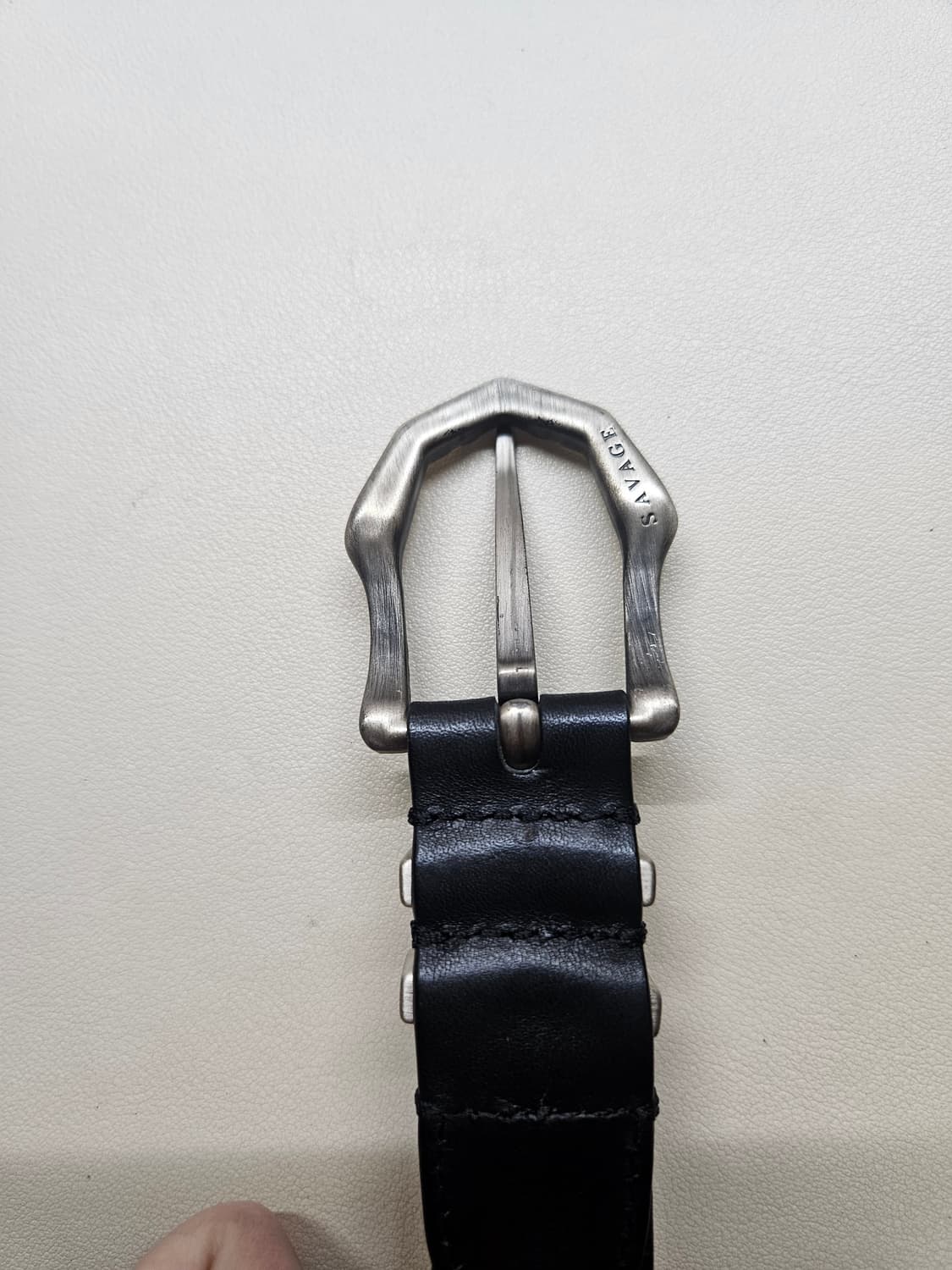 S 28~29) SAVAGE 세비지 160 웨스턴 벨트 상품이미지4