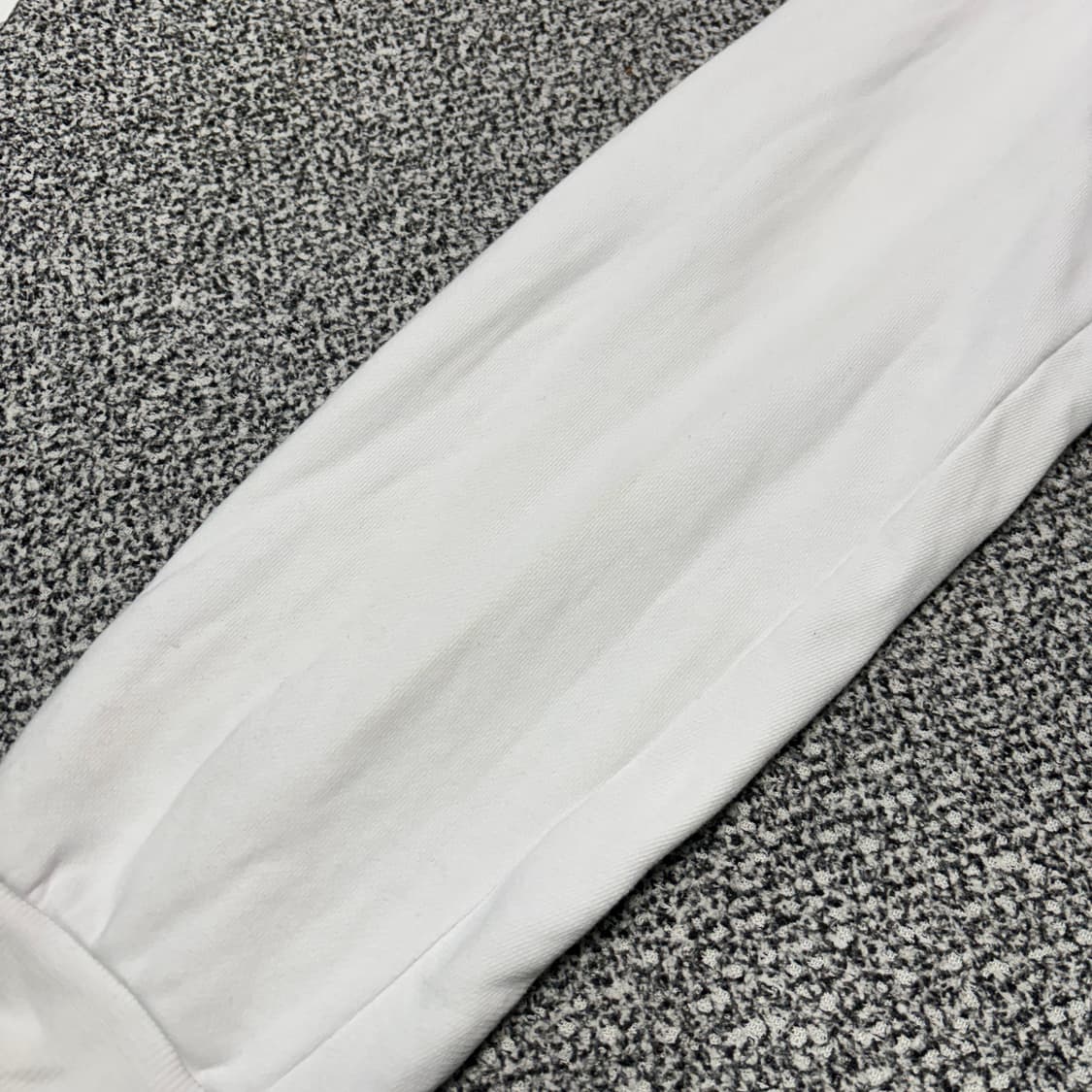 we11done 웰던 언밸런스 후드집업 화이트 (S) 상품이미지4