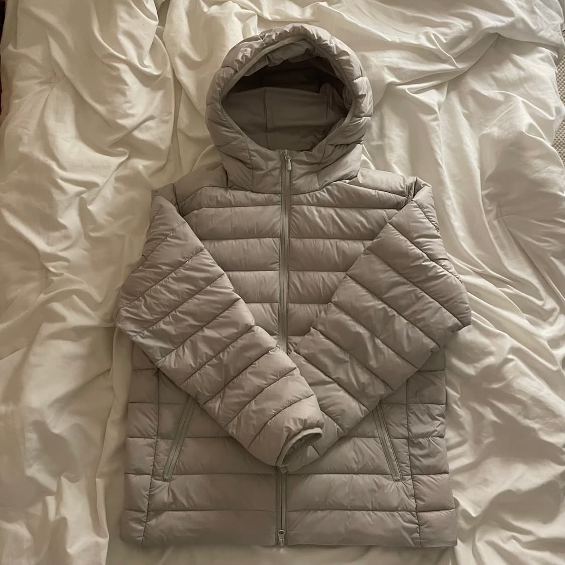 스파오 씬라이트 후드 재킷 경량패딩 상품이미지4