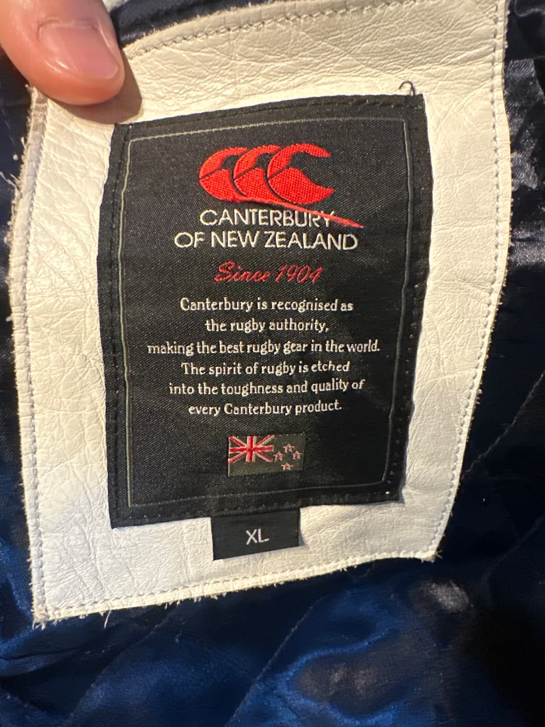 [XL] Canterbury of New Zealnd 바시티 자켓 상품이미지7