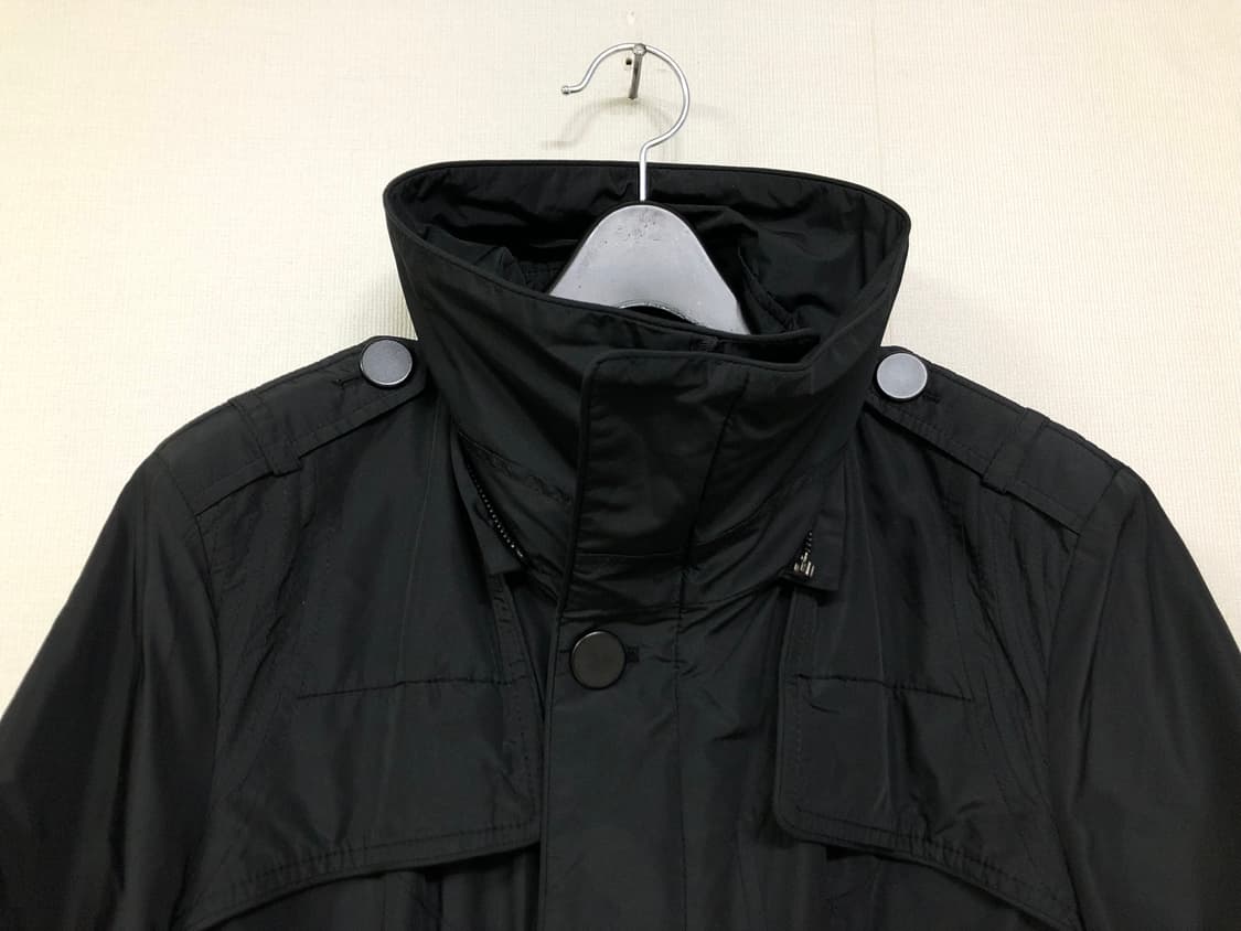 한섬 시스템 여성 하이넥 레이어드 경량 패딩 자켓 _ 블랙  상품이미지6