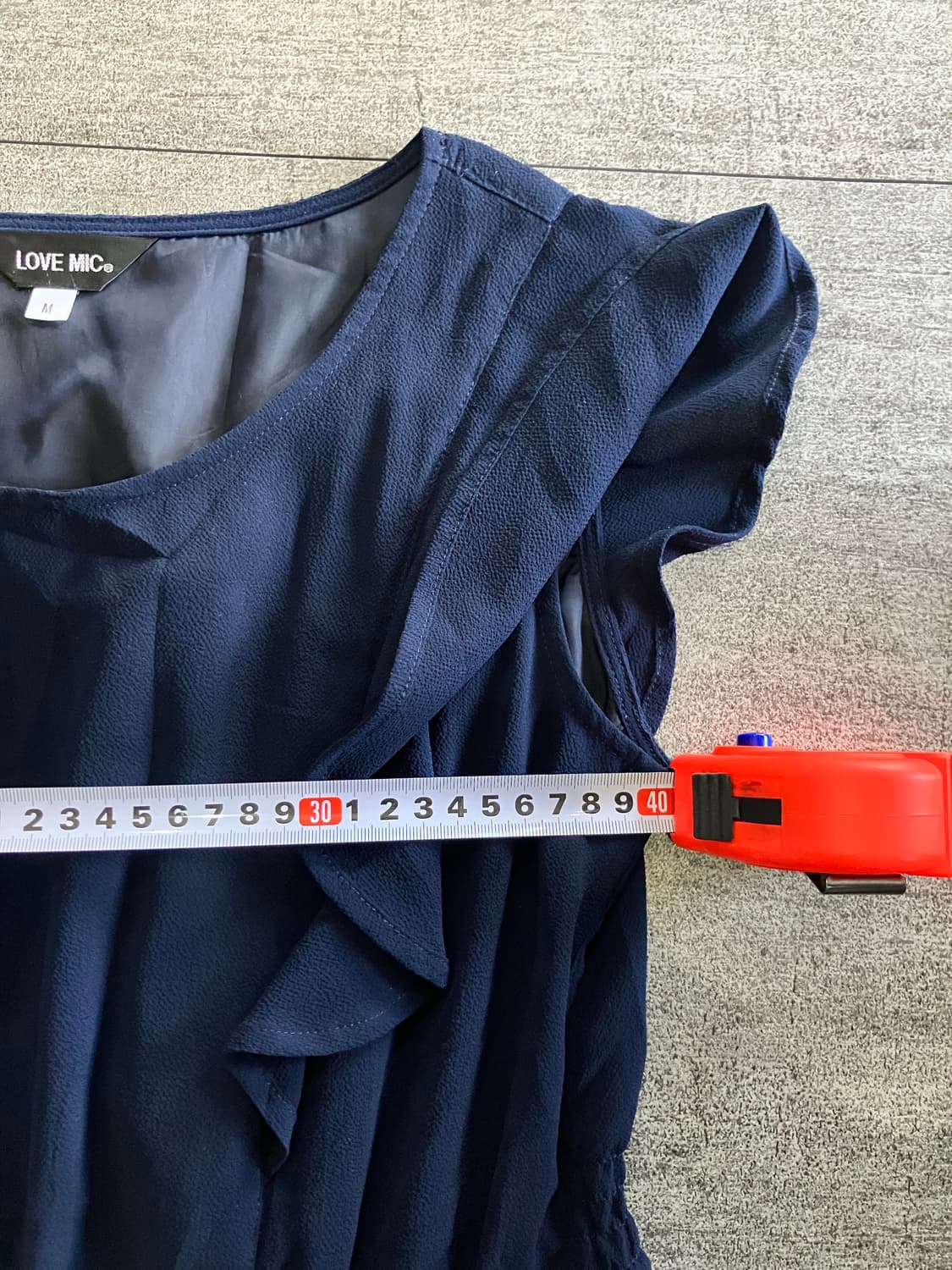 일본빈티지 Lovemic 달천깔페어리 프린세스 러플 롱블라우스 상품이미지2